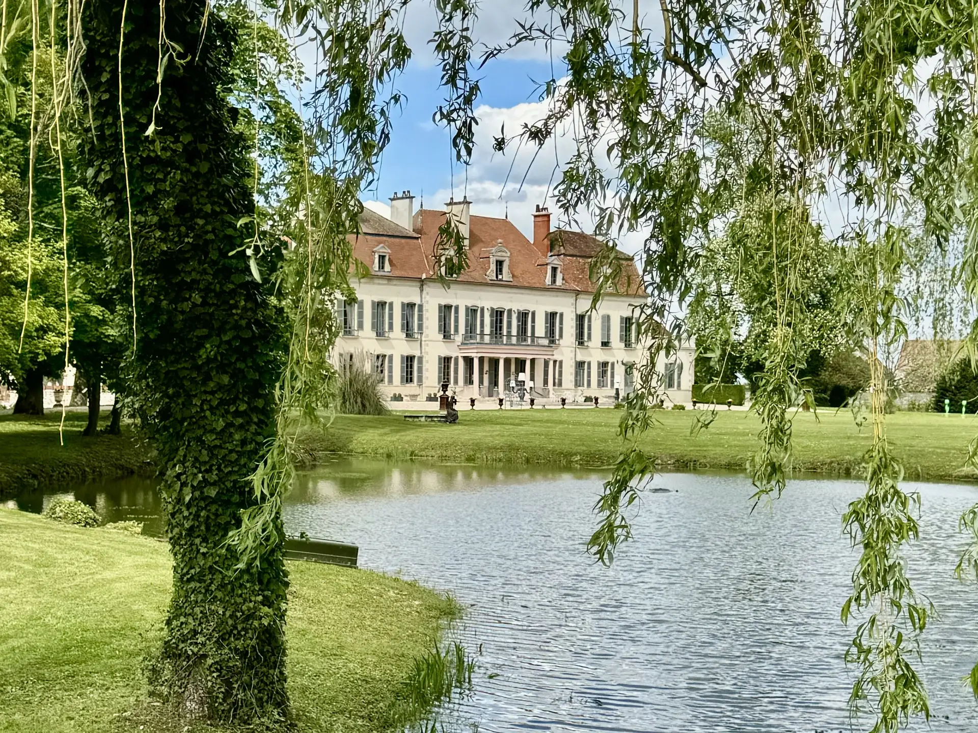 vue arrière chateau