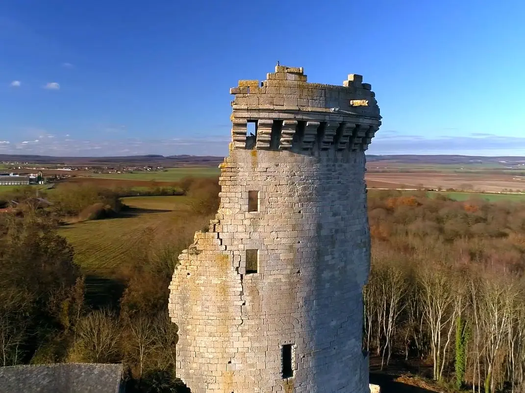 Chateau vu par drone3