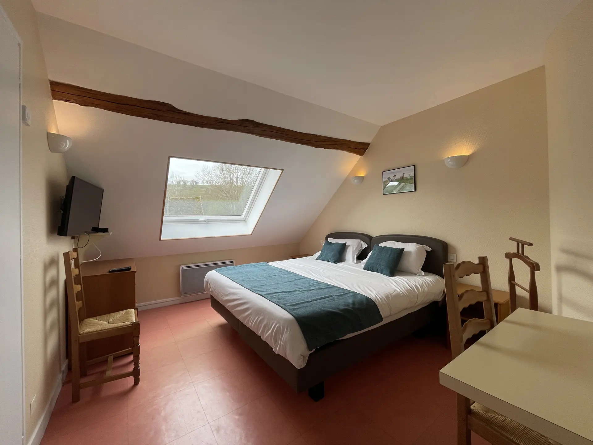 Chambre 2 lits simples