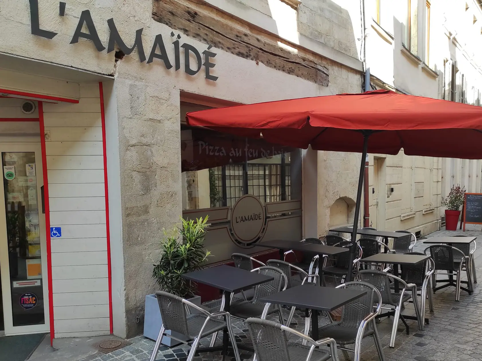 Restaurant L'Amaïdé < Laon < Aisne < Hauts-de-France