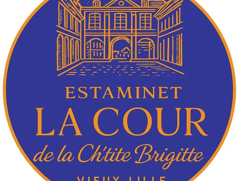 Logo Estaminet LA COUR de la Ch'tite Brigitte