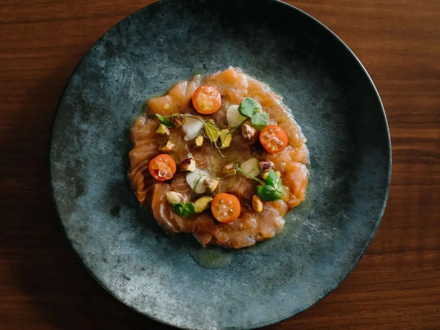 Carpaccio de saumon