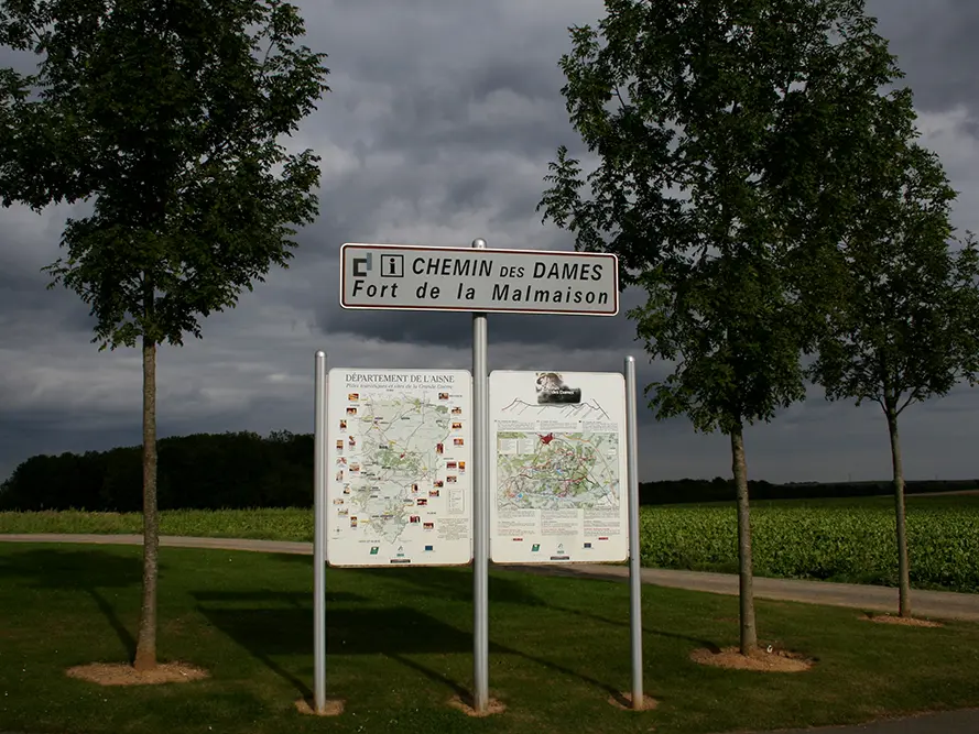 ort de la Malmaison entrée < Chavignon < Aisne < Picardie