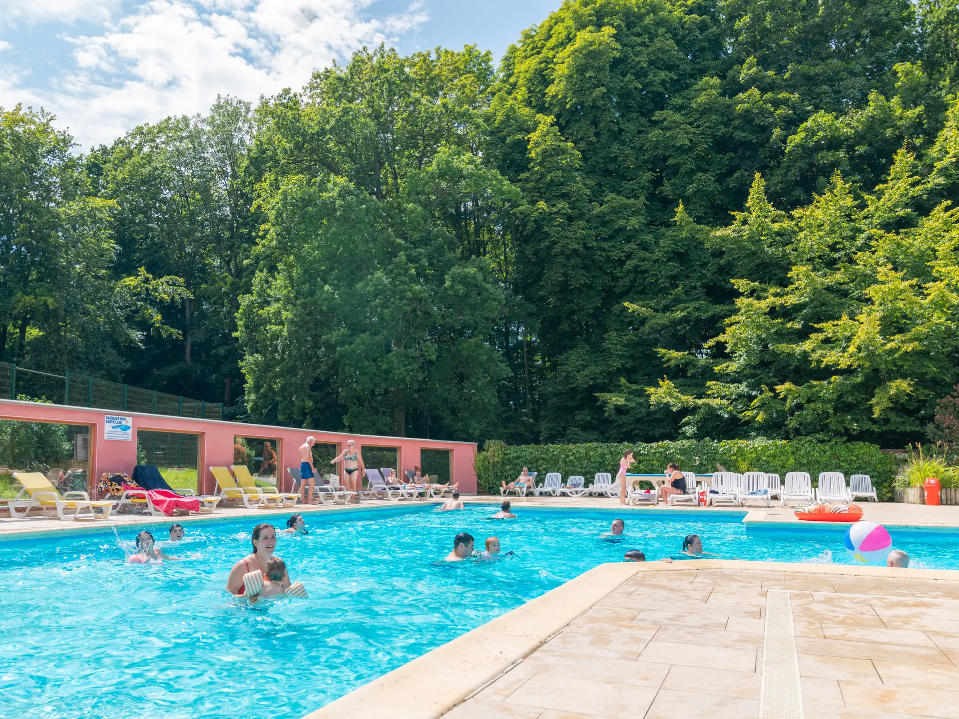 Piscine - Camping du Gandspette