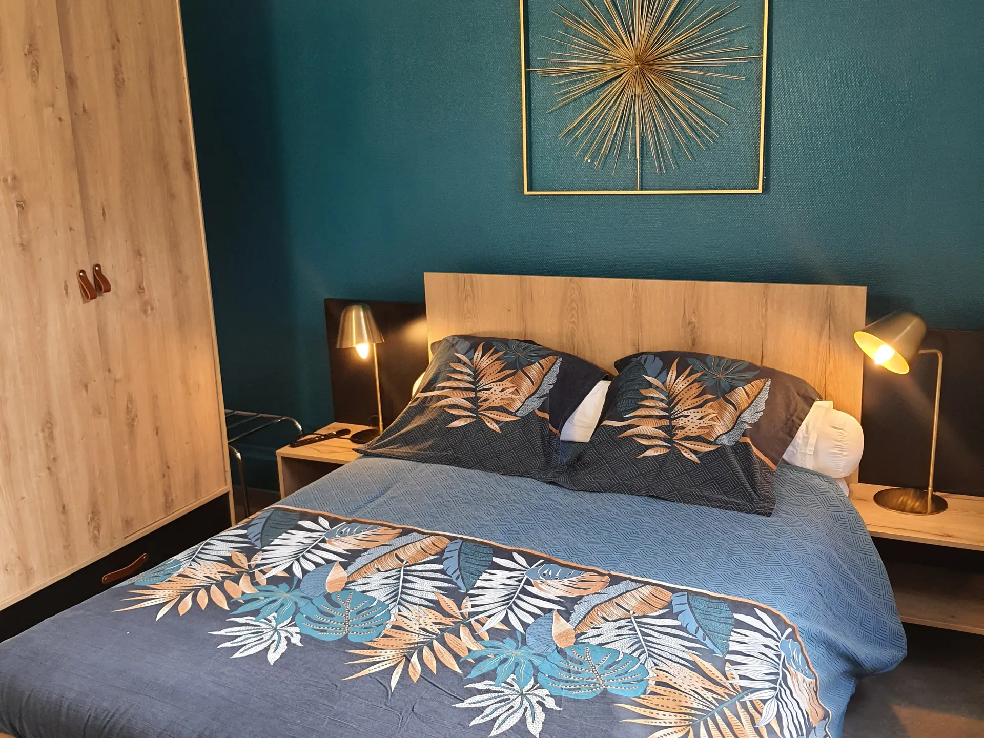 Chambre bleue