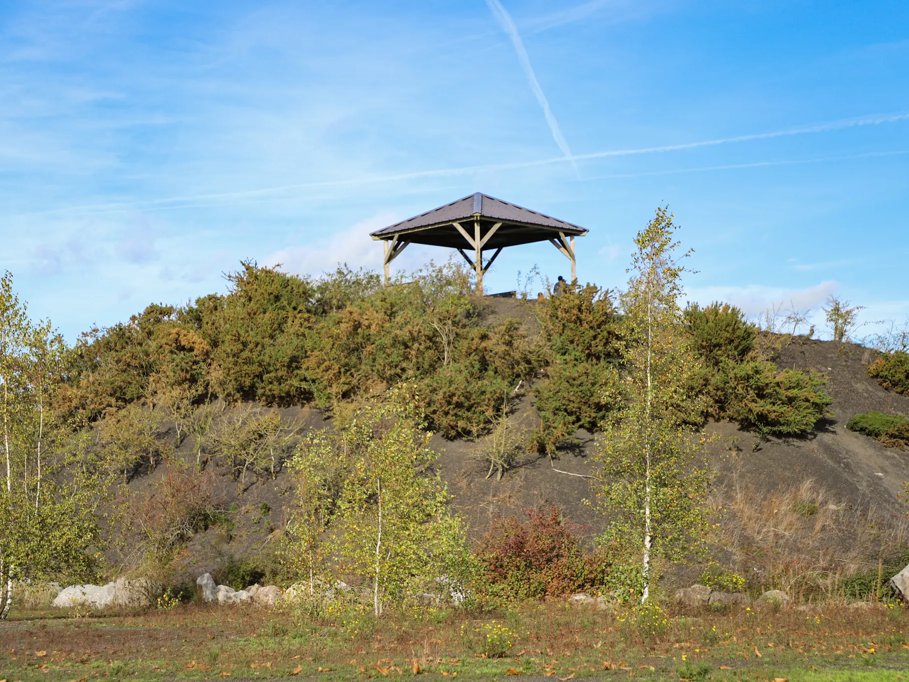 Terril des Argales en automne