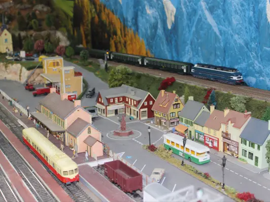 Exposition de train miniatures