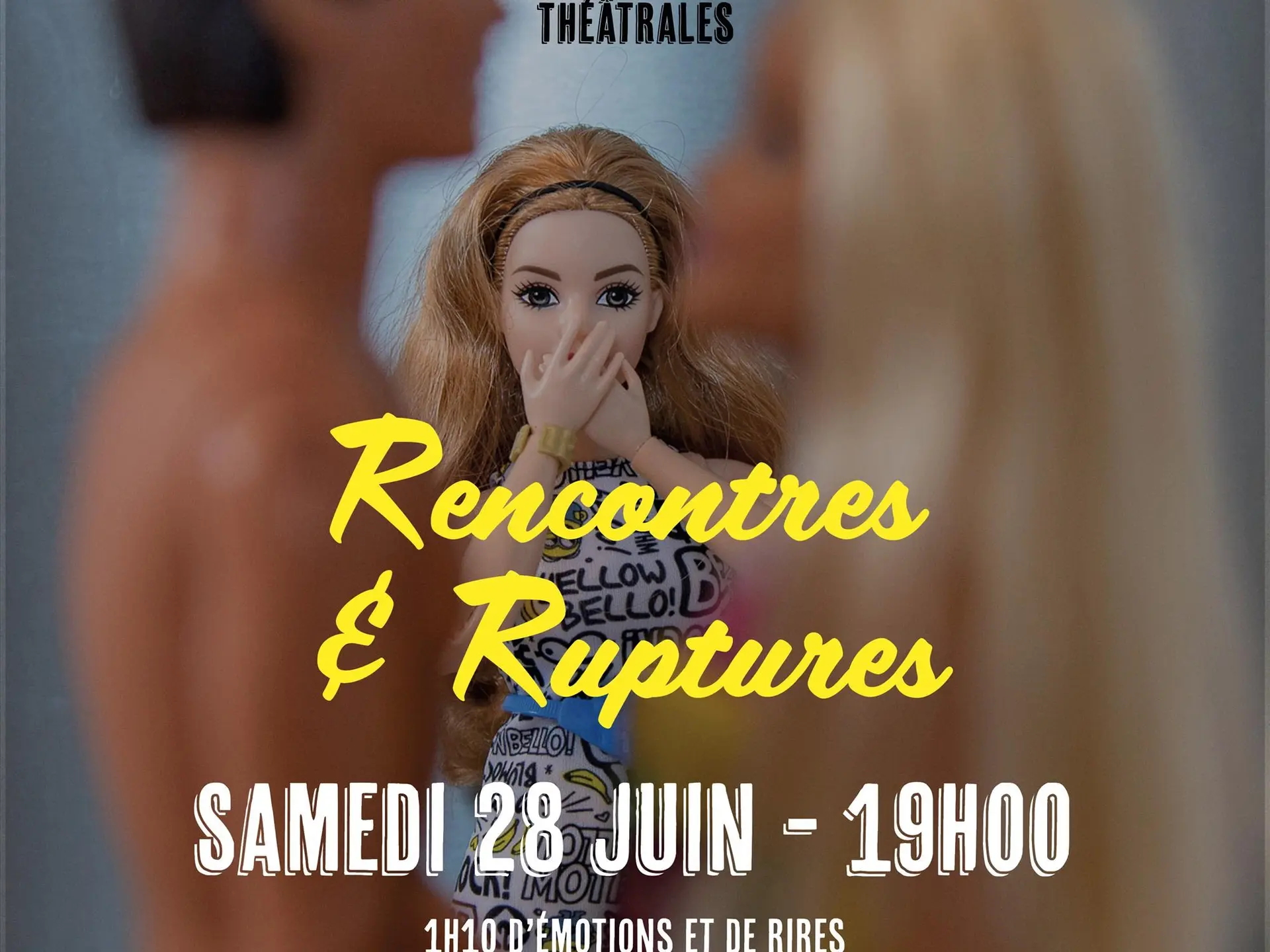 Affiche du spectacle Rencontres et Ruptures