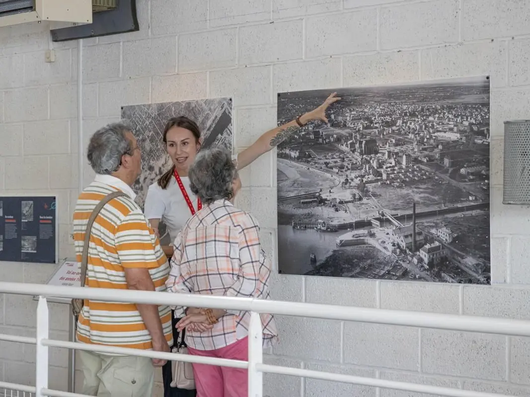 Exposition temporaire «Saint-Nazaire vue d'en haut»