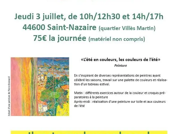 Stage peinture