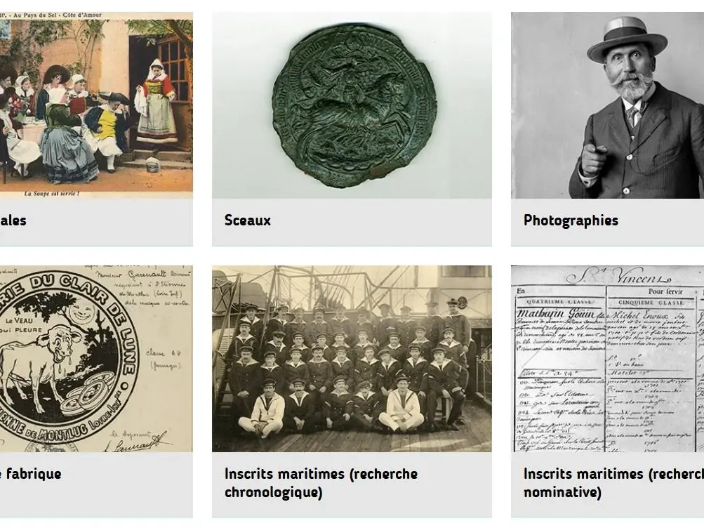 Extrait du catalogue fonds numérisés en ligne