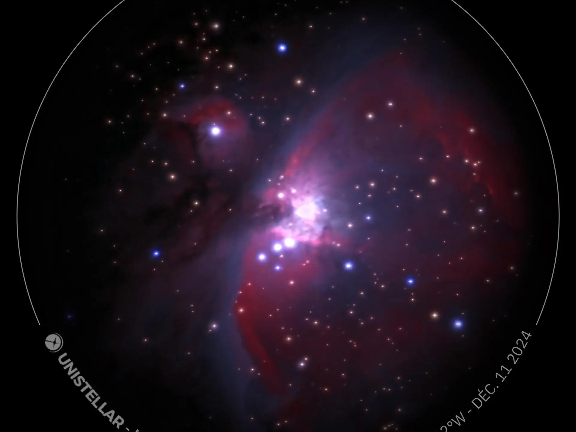 Nébuleuse d'Orion. Bastien