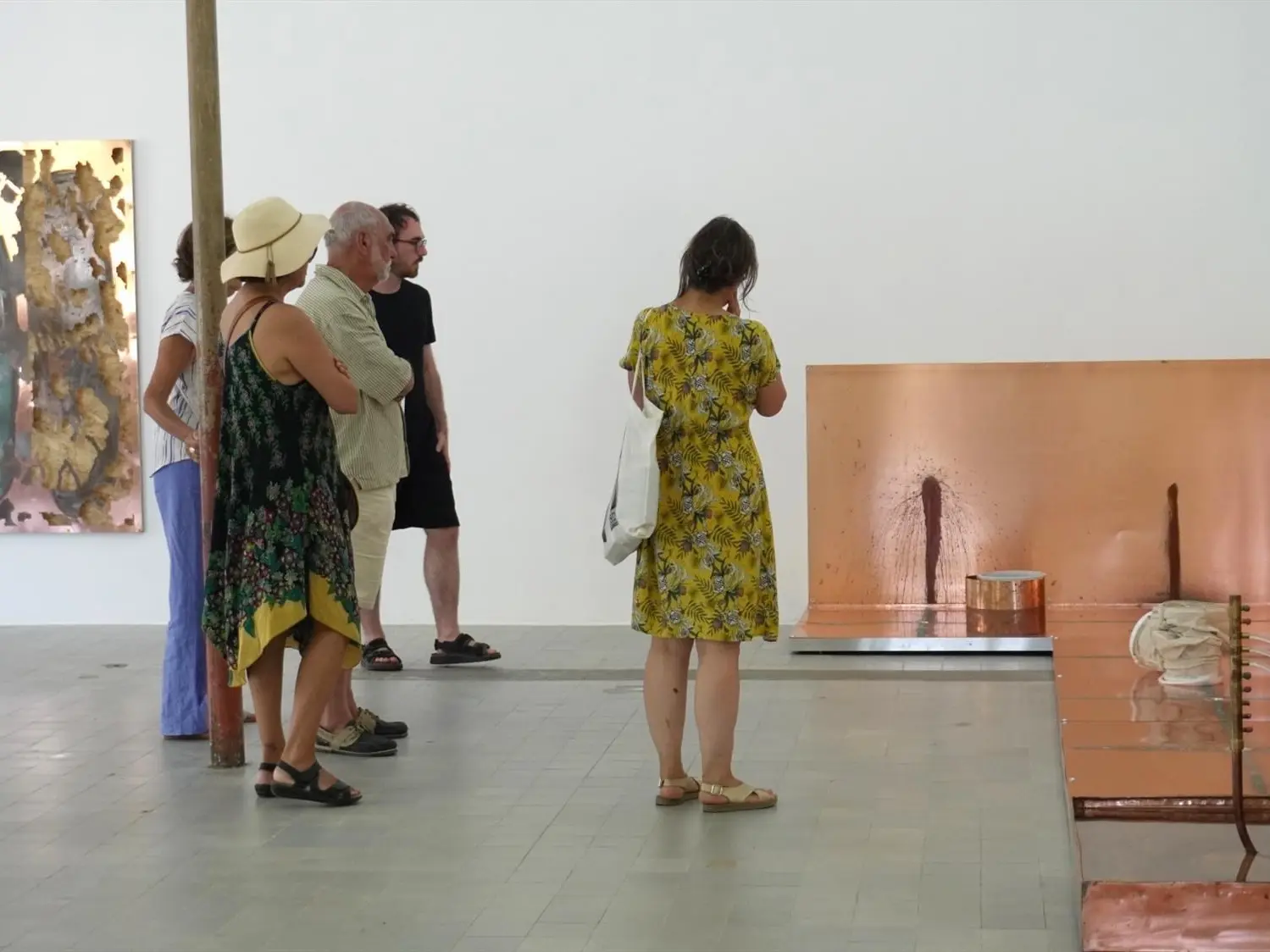 Visite du samedi de l'exposition de Lou Masduraud, 2025
