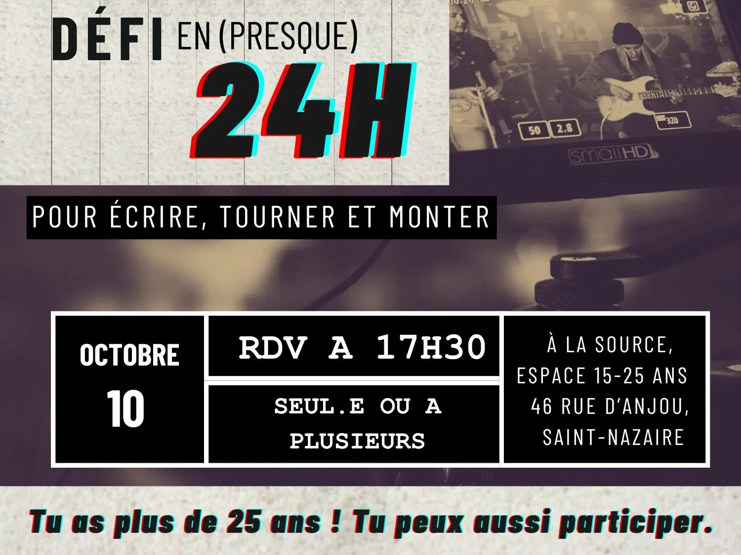 Dédi audiovisuel en partenariat avec La source.