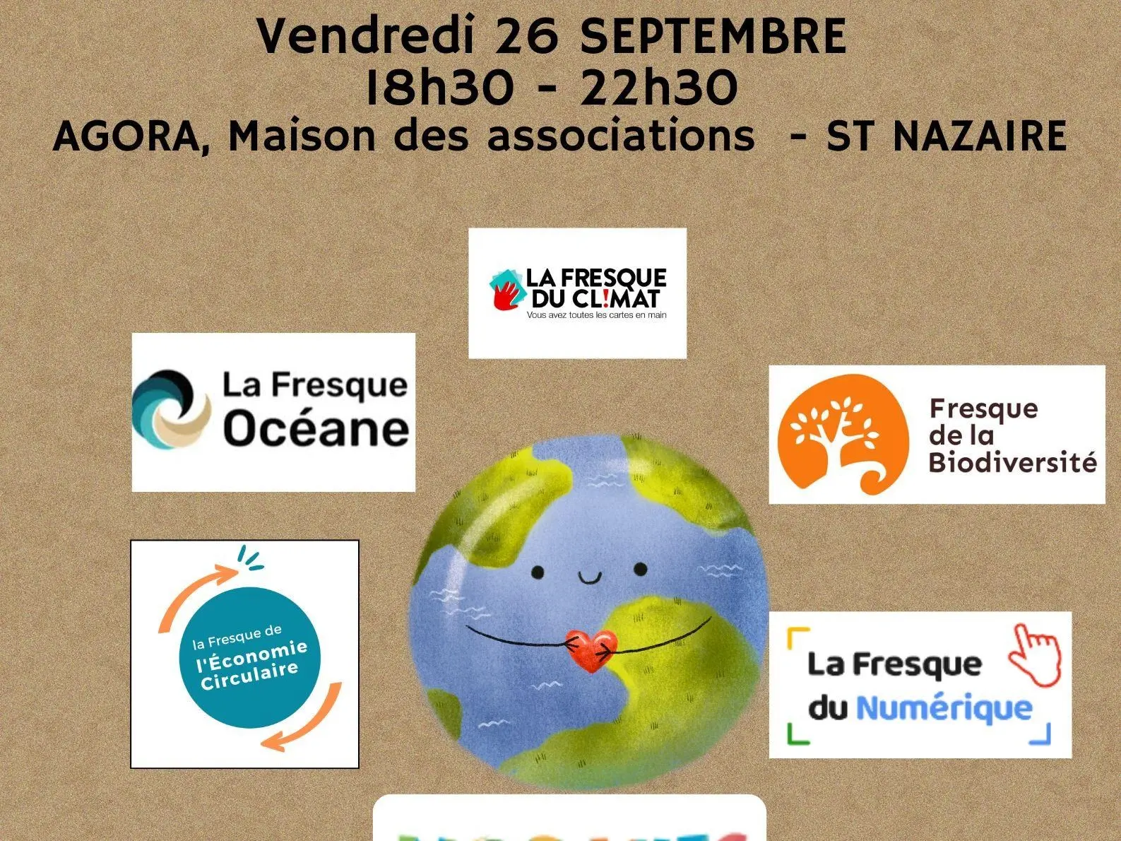 affiche soirée multi-fresques 26 septembre 2025
