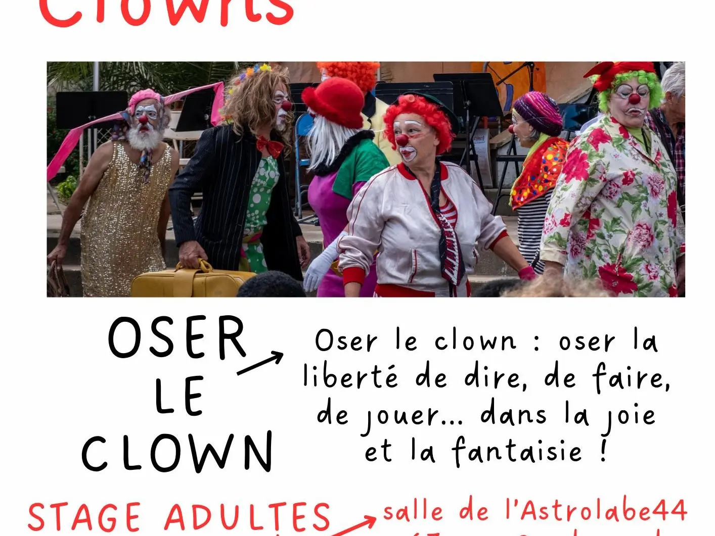 Stage Découverte du Clown