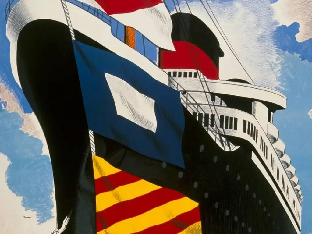 Affiche de la Compagnie Générale Transatlantique