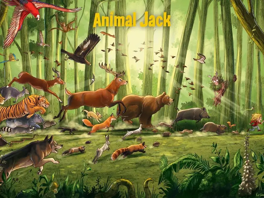Poster de l'exposition Animal Jack