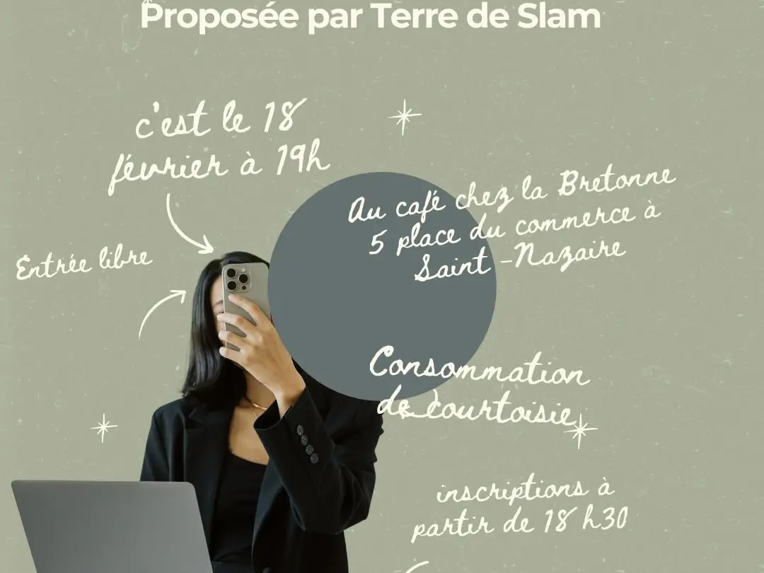 Scène ouverte de Terre de slam, le 18 février 2026