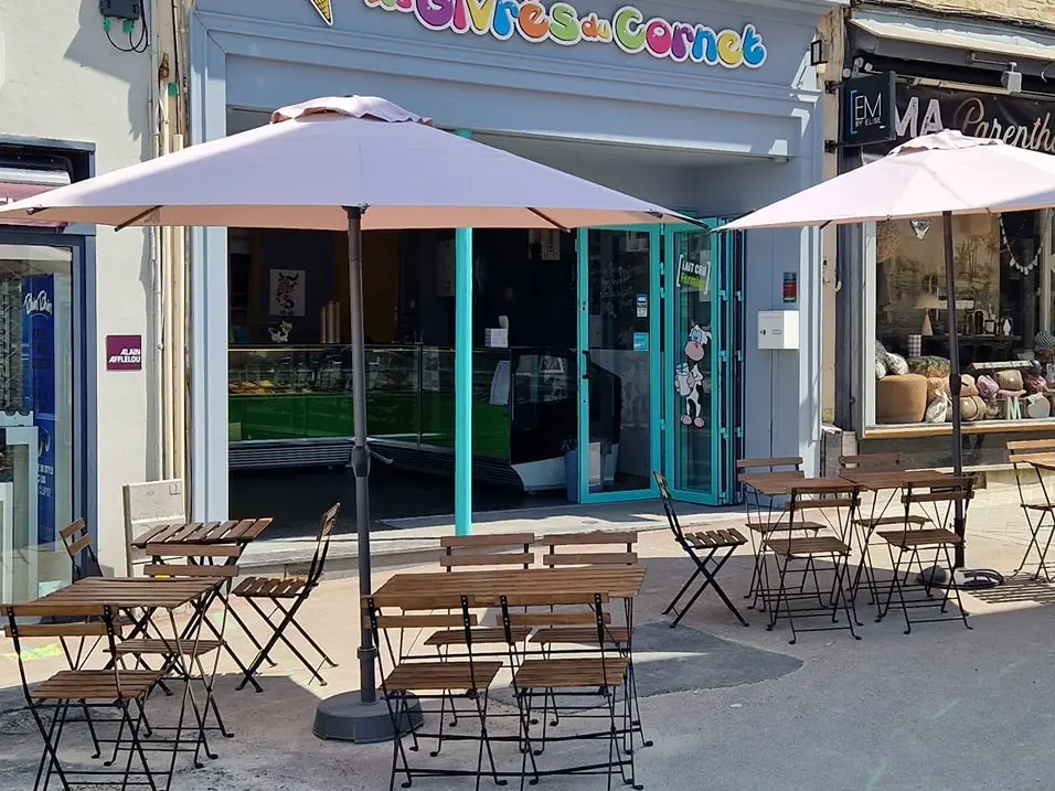 La terrasse des Givrés du Cornet à Saint-Omer