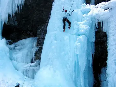 Cascade de glace Guide des 2 Vallées