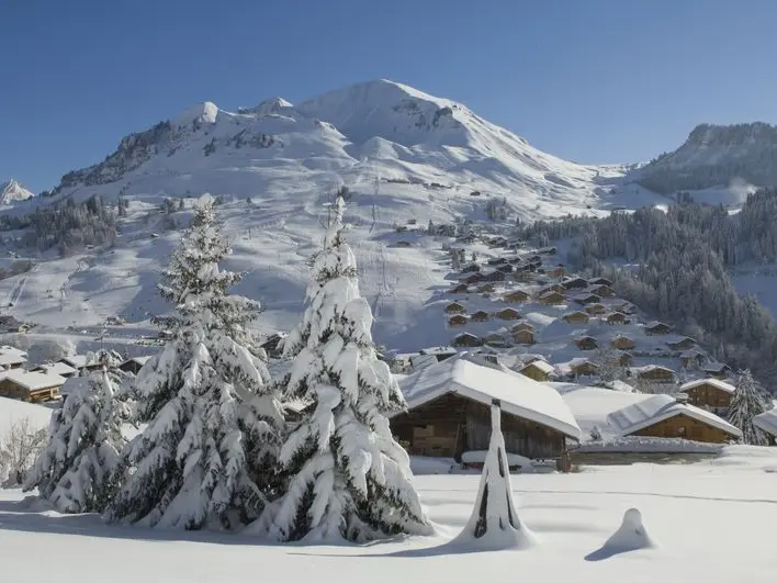 Le Grand-Bornand Chinaillon l'hiver