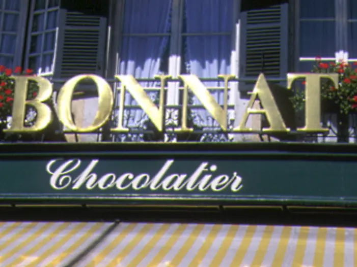 Chocolaterie Bonnat enseigne