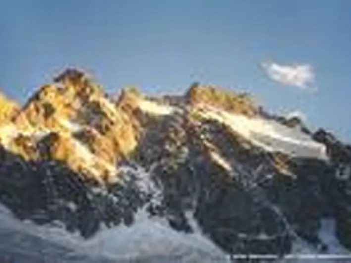 Aile froide, escalade, ecrins hautes alpes