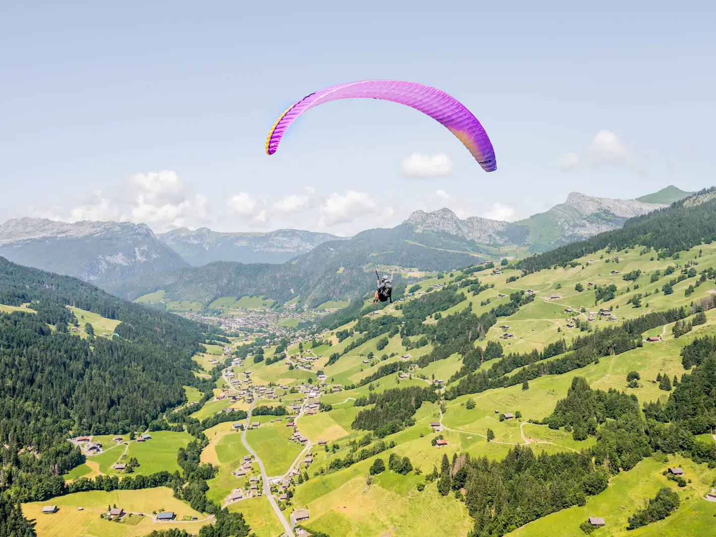 Parapente : Formation de l'initiation à l'autonomie (BPI)_Le Grand-Bornand