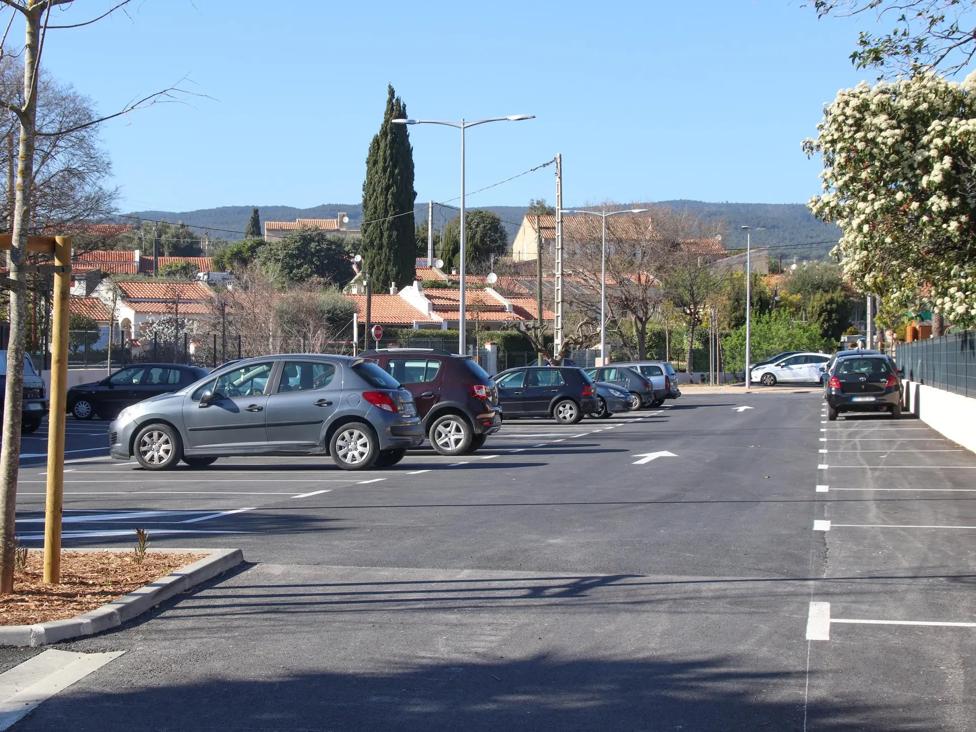 Nouveau parking de la gare