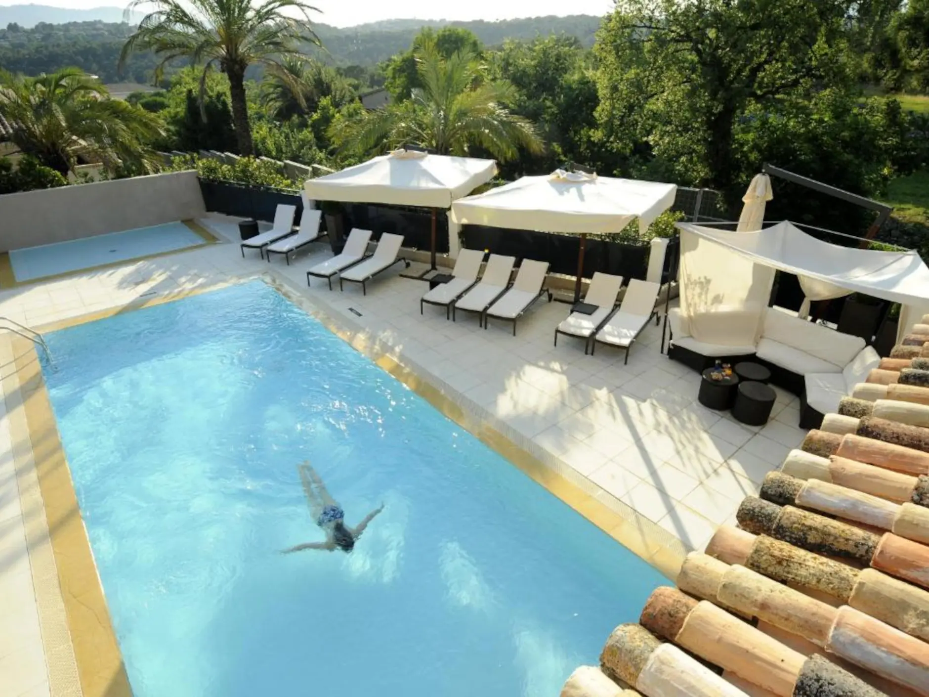 Spa et piscine du Royal Mougins Golf Resort