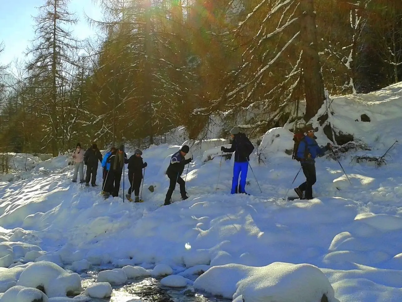 Sorties en raquettes avec Himal, accompagnateur en montagne, vallée du Champsaur