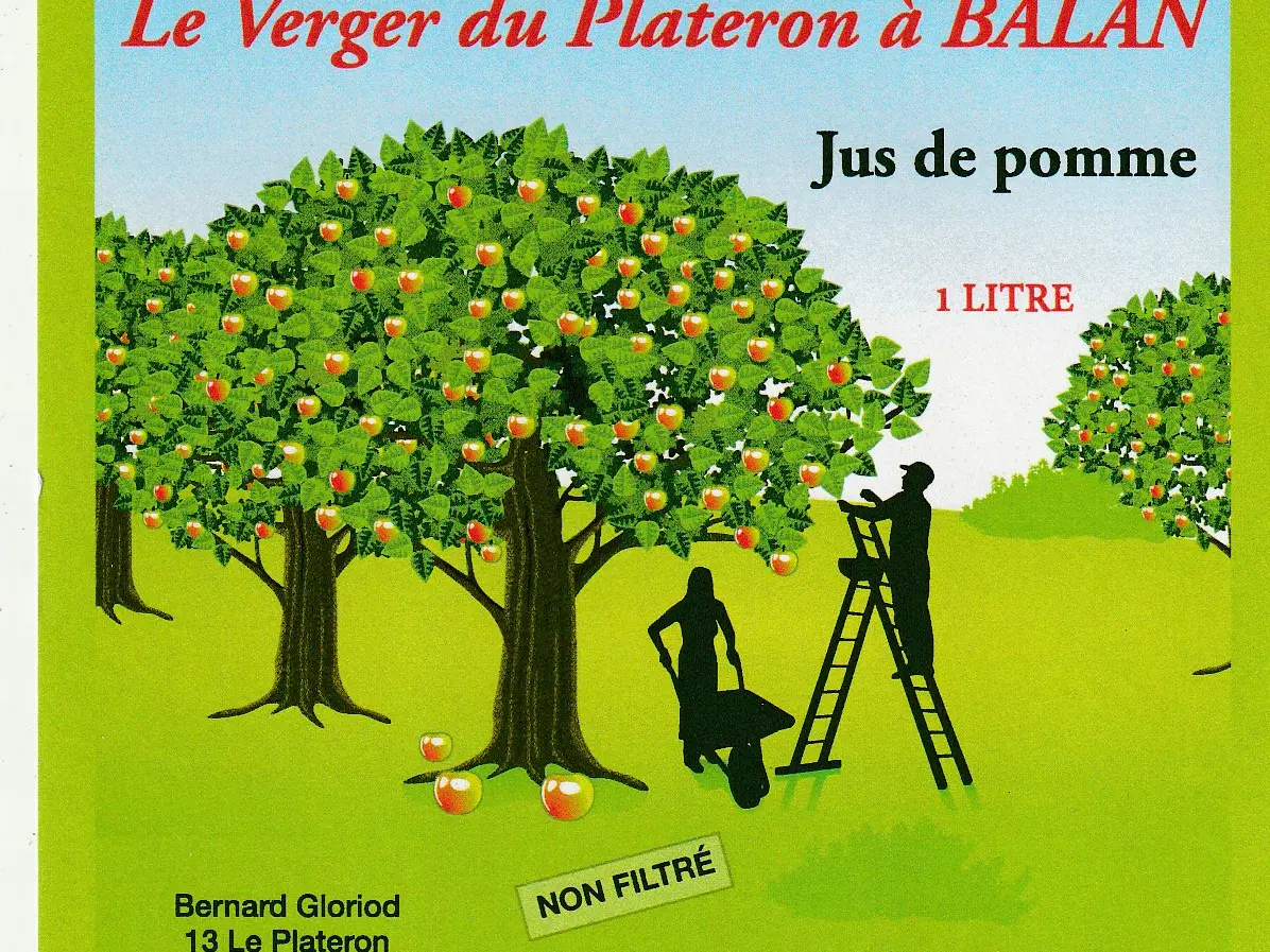 Etiquette Jus de Pommes