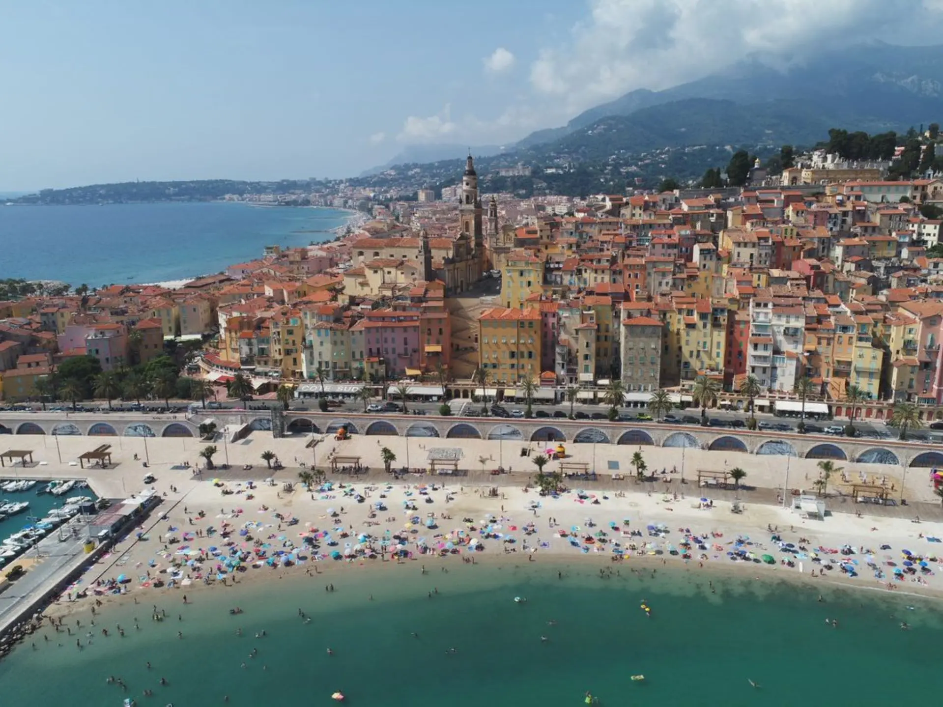 Vue de Menton