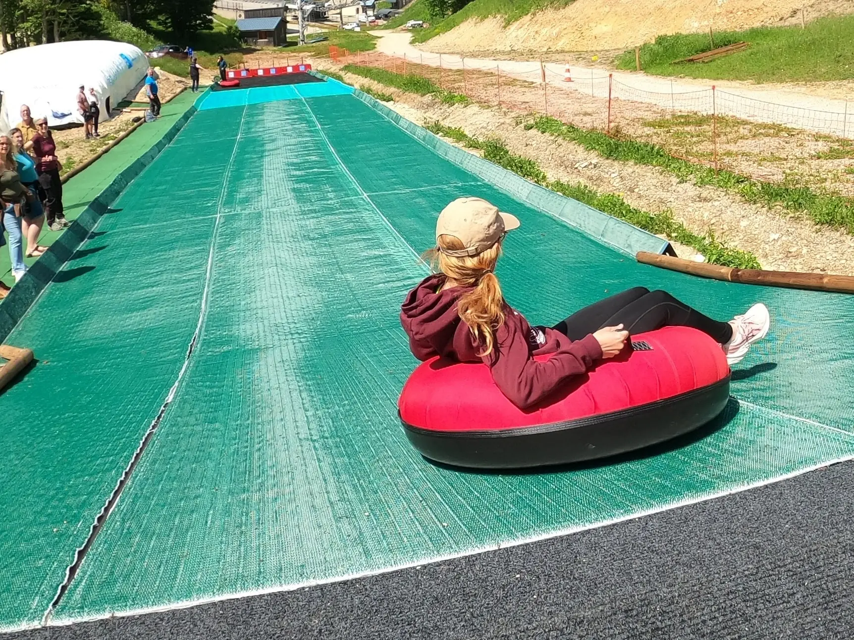 Tubing au Col de Rousset