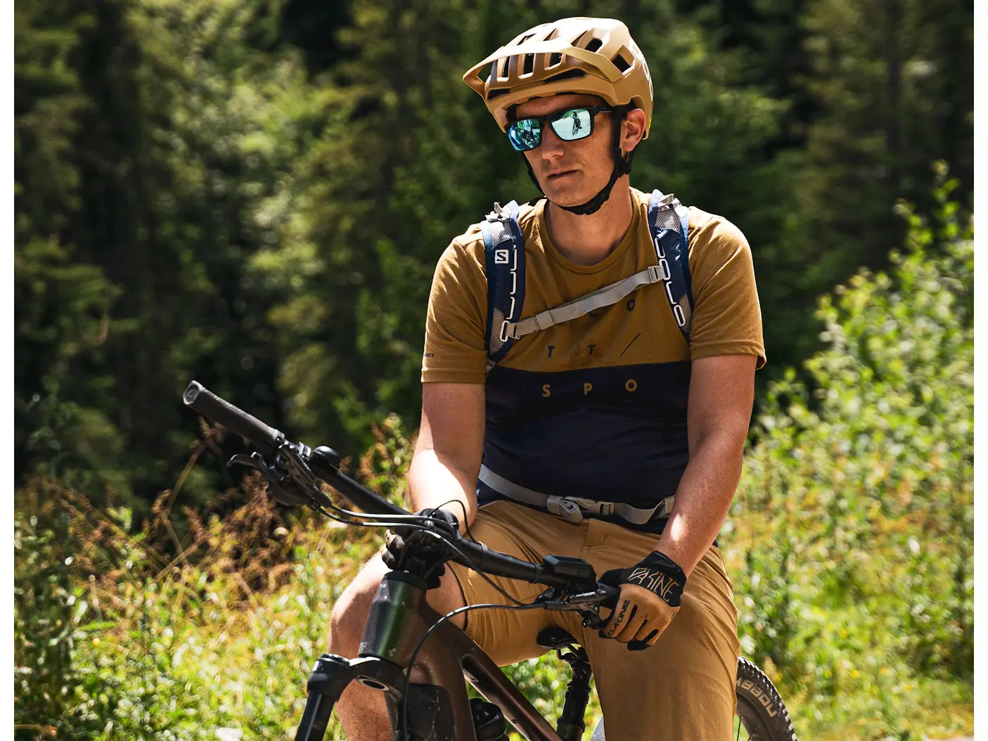 marc rousseaux et son vélo