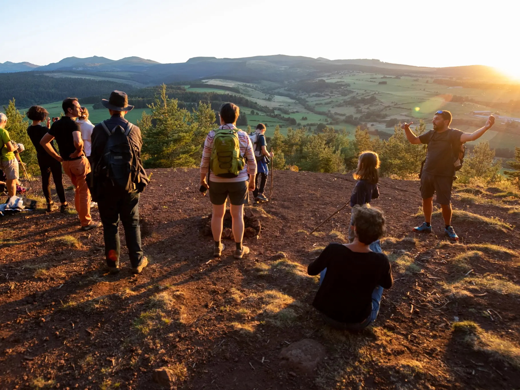 randonnée en chaîne des Puys