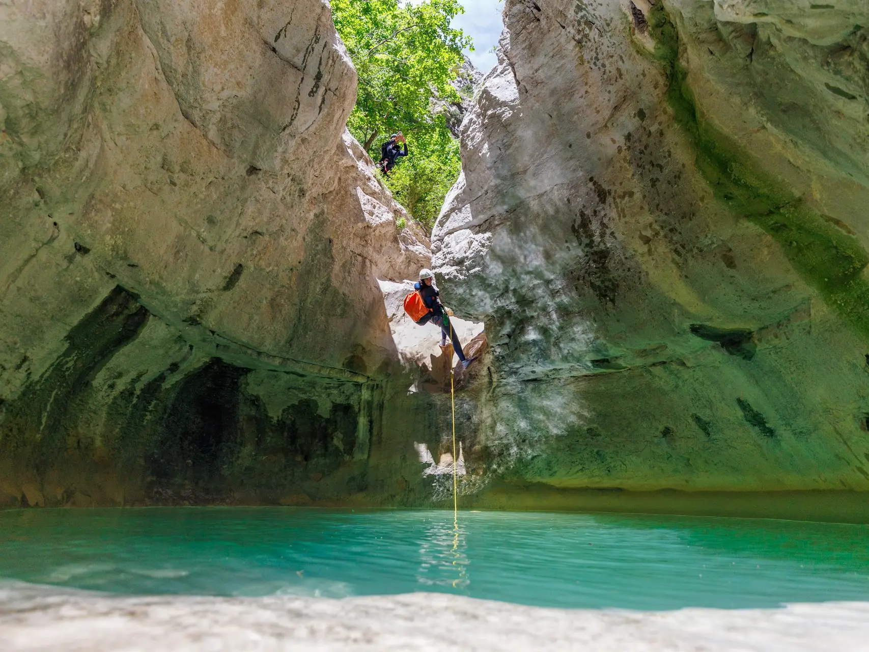 In the heart of the canyon