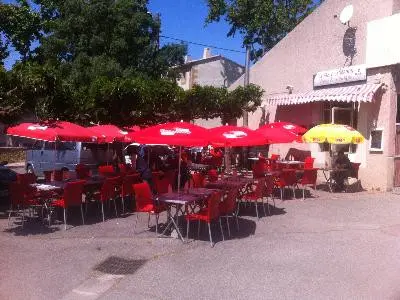 Terrasse de la brasserie