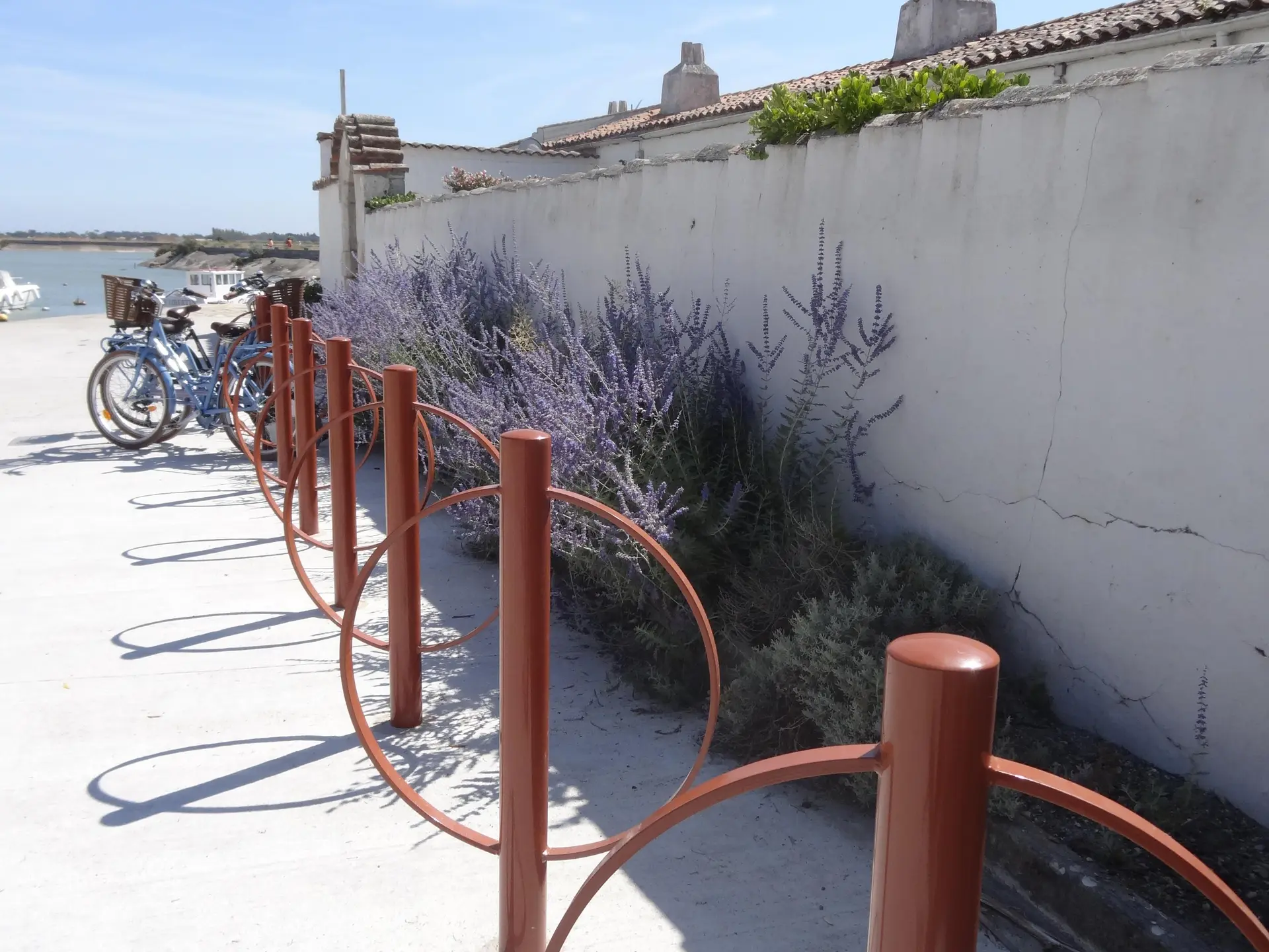 Parking vélo - Port de Loix_Loix