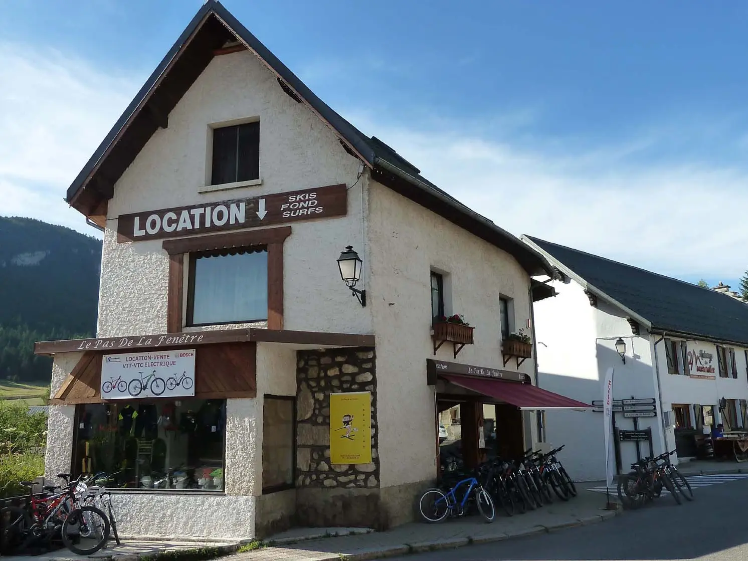 Le pas de la fenêtre