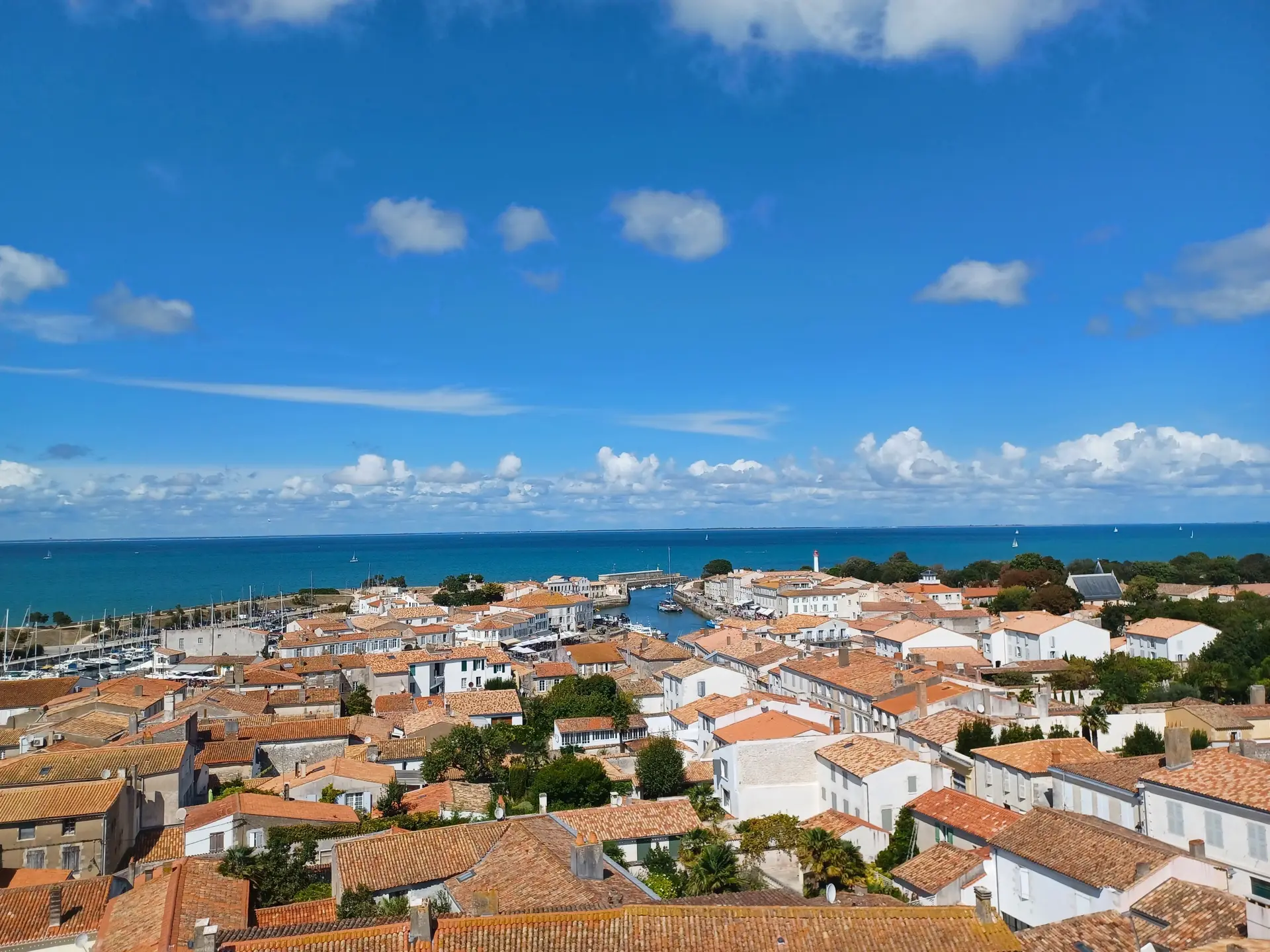 Vue du clocher observatoire de Saint-Martin