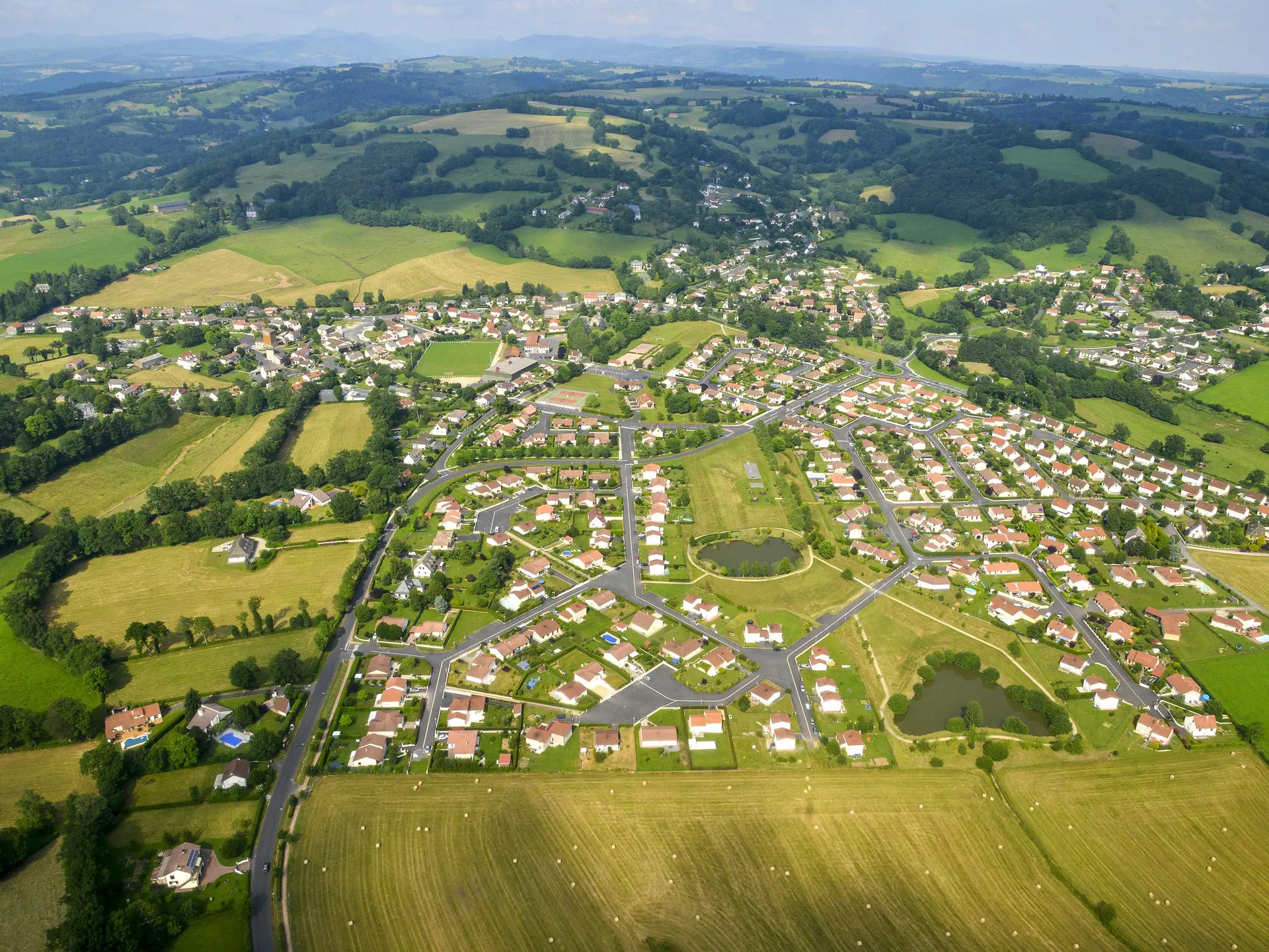 Vue aérienne