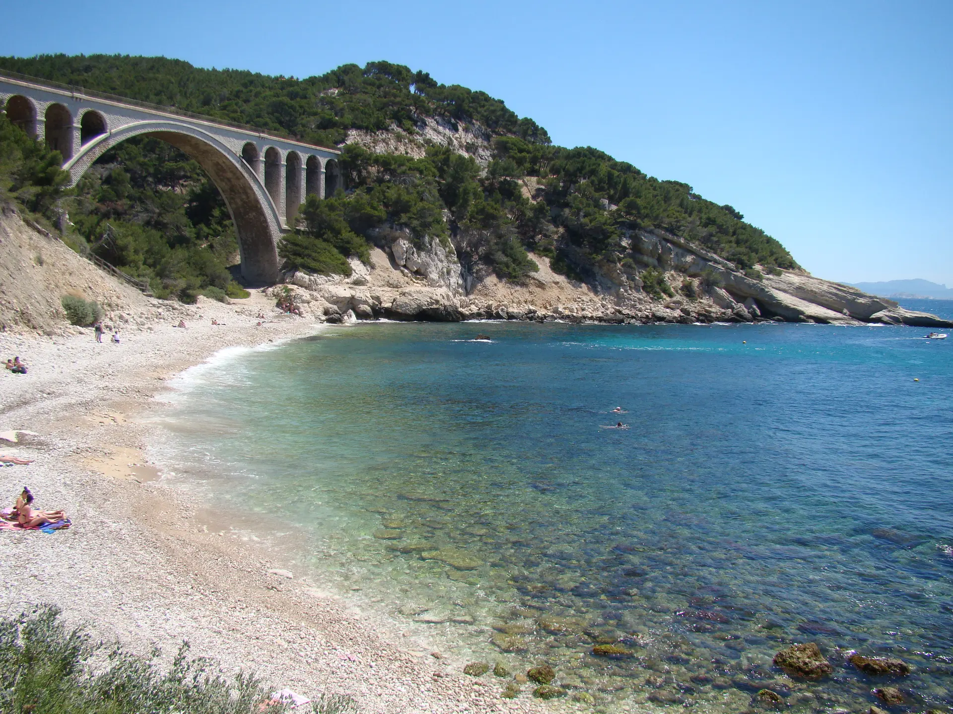 Calanque des eaux salées