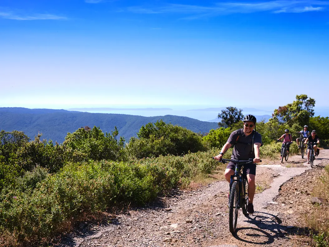 Balade accompagnée à VTT électrique_La Londe-les-Maures