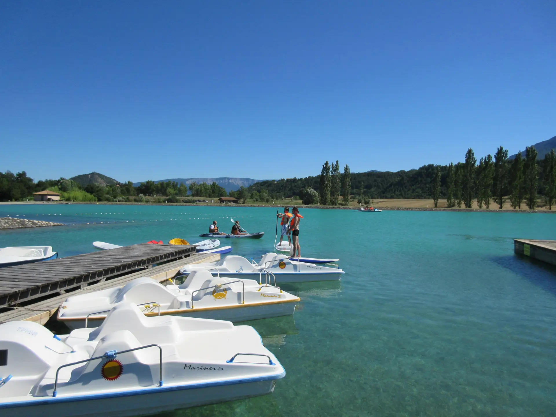 Activités nautiques sur la Base de loisirs de la Germanette