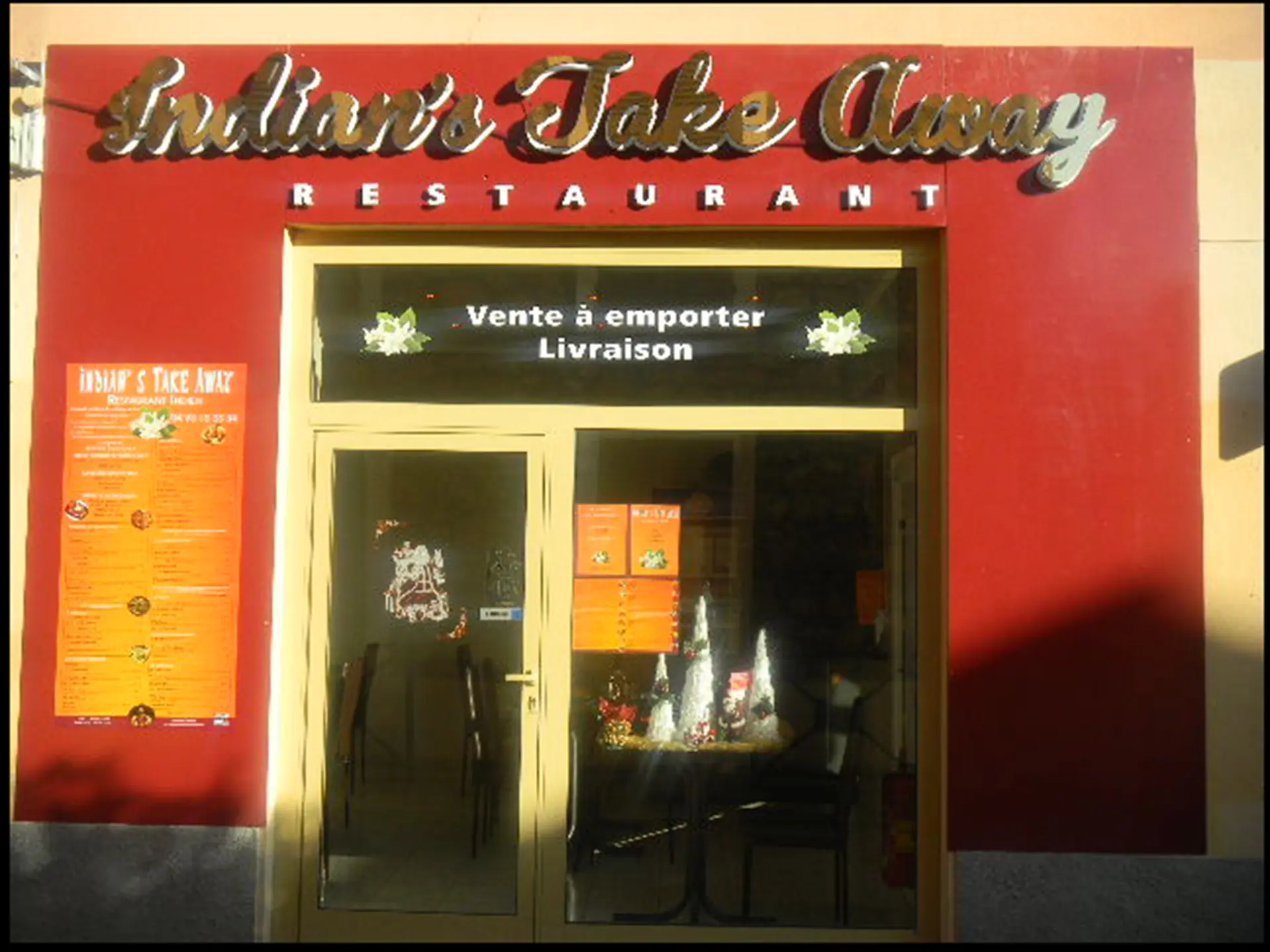 Entrée du restaurant