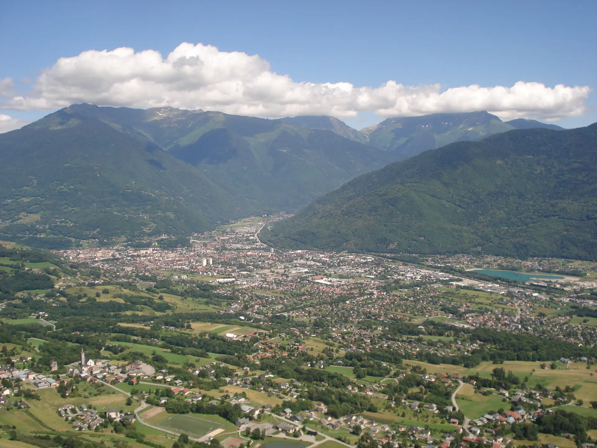 Vue d'Albertville