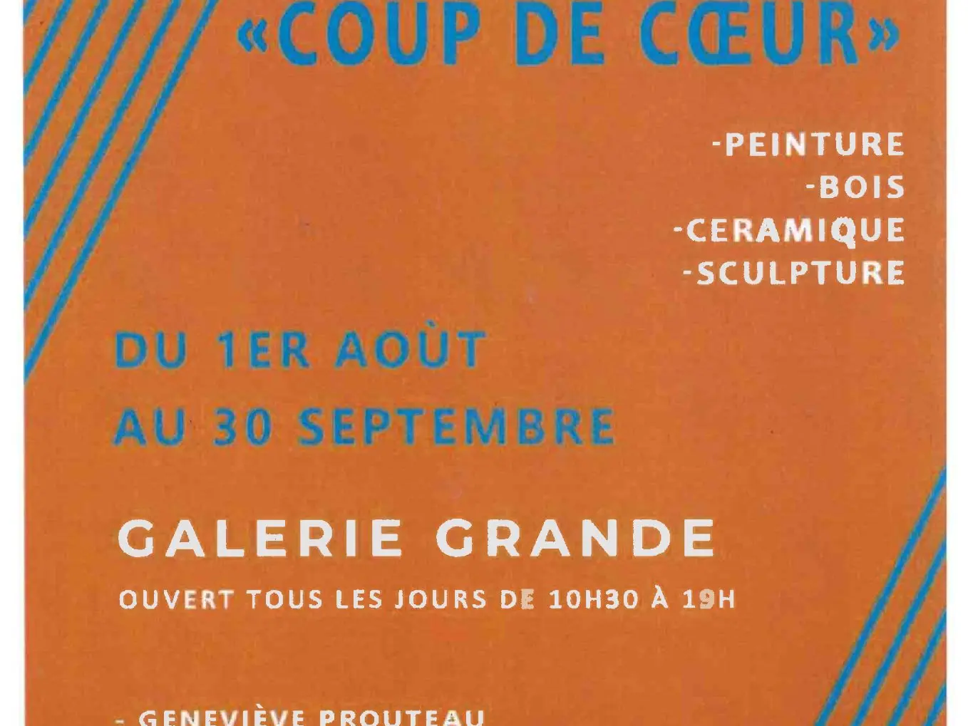 EXPO ART Coupe de coeur