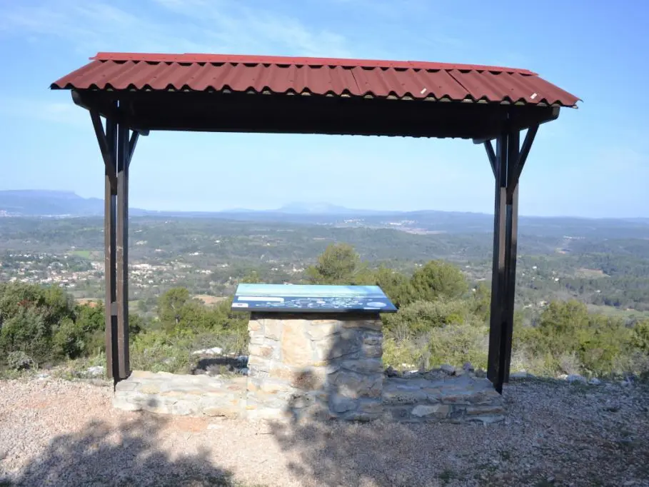 Table d'orientation - Colline du Déffens Bras